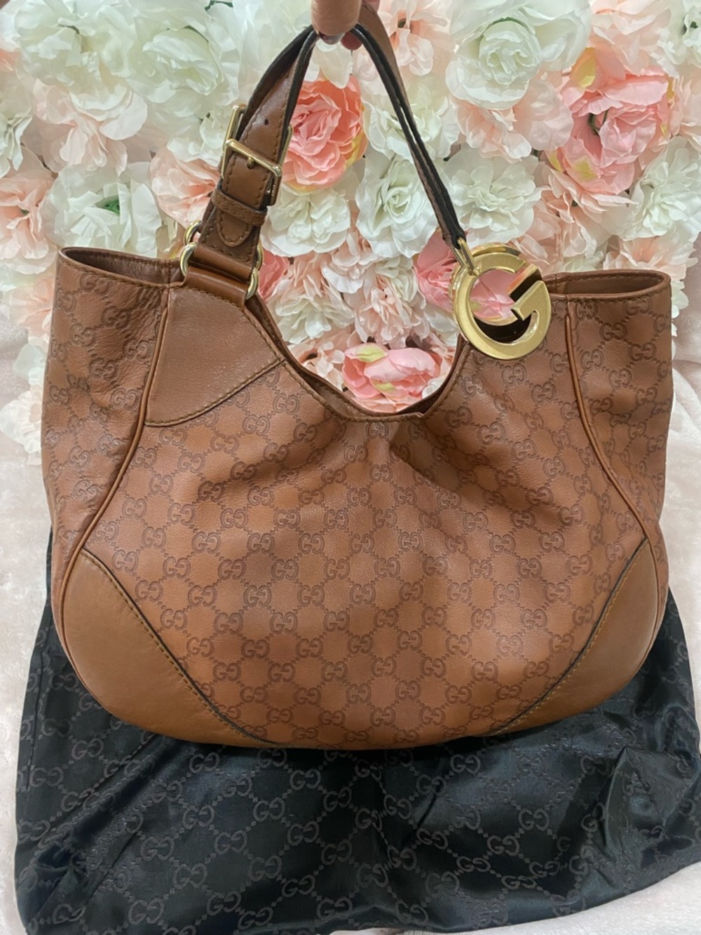 Gucci Charlotte Guccissima Shoulder Bag